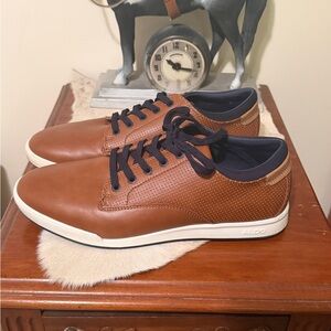 ALDO Men’s Brown Leather Lace-Up Shoes Size 9